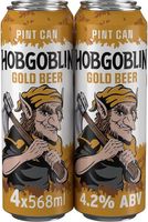 Hobgoblin Gold Ale Beer Pint Cans