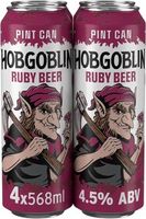 Hobgoblin Ruby Ale Beer Can 4x568ml