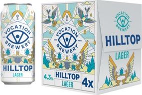 Vocation Brewery Hilltop Lager 4x440ml
