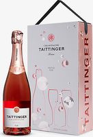 Taittinger Prestige Rosé Champagne with Glass...