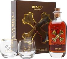 Bumbu Rum Gift Set with 2 Glasses