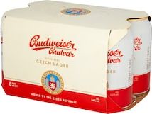 Budweiser Budvar Original Czech Lager 6x330ml