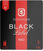 McGuigan Black Label Red 1.5L Bag in Box