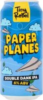 Tiny Rebel Paper Planes Double Dank IPA  440ml