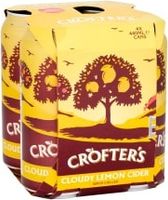 Crofter's Cloudy Lemon Cider 4x440ml