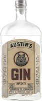 Austin's Silver Cat Gin / Bot.1950s