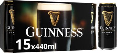 Guinness Draught Stout 15x440ml