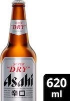 Asahi Super Dry Lager Beer 620Ml