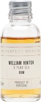 William Hinton 6 Year Old Rum Sample