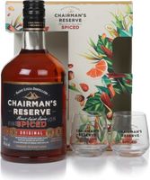 Chairman's Reserve Spiced Rum Gift Set with 2...