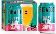 Brewdog Hazy Jane Guava New England Ipa 4 X 3...