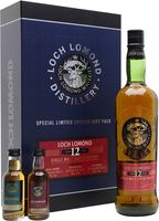 Loch Lomond 12 Year Old Gift Set Highland Single Malt Scotch Whisky