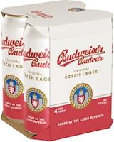 Budweiser Budvar Czech Lager 4x440ml.