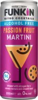Funkin Nitro Cocktails No Alcohol Passion Fruit Martini