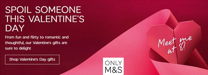 M&S Valentine Gifts