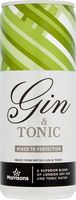 Morrisons Gin & Tonic