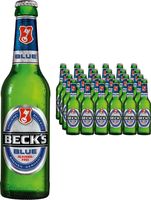 Becks Blue Alcohol Free Lager Beer Bottles