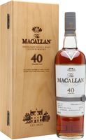 Macallan 40 Year Old / 2017 Release Speyside Single Malt Scotch Whisky