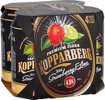 Kopparberg Strawberry & Lime Cider 4X330ml Ca...