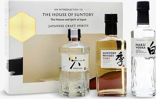 The House of Suntory Japanese craft spirit gift set 3x200ml