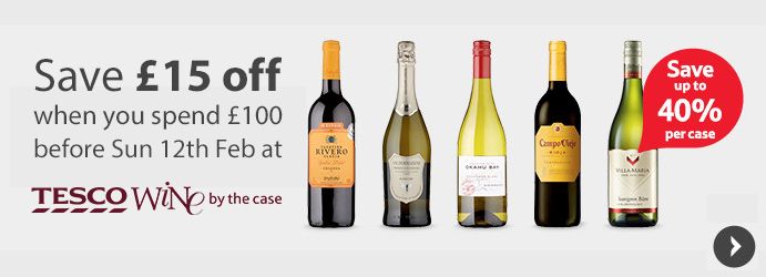 Tesco Wine Voucher