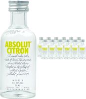 Absolut Citron Lemon Vodka Mini 5cl