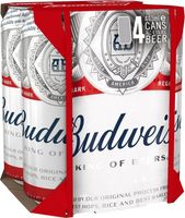 Budweiser (4 x 440ml) Lager / Pilsner Beer