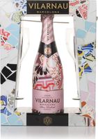 Vilarnau Organic Cava Rose Gift Pack with 2x ...