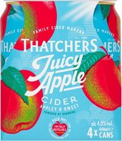 Thatchers Juicy Apple Cider 4x440ml