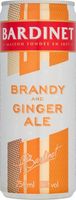 Bardinet Brandy & Ginger Ale 