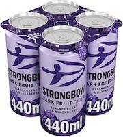 Strongbow Dark Fruit Cider 4x440ml