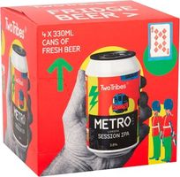 Two Tribes Metro Land Session IPA 4x330ml