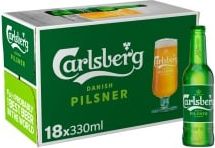 Carlsberg Danish Pilsner Lager Beer Bottle 18...