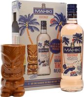 Mahiki Coconut Rum Liqueur / Tiki Mug Gift Set