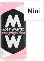 Most Wanted Pinot Grigio Blush 187ml