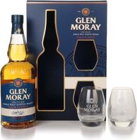 Glen Moray Classic With 2 Glasses Single Malt...