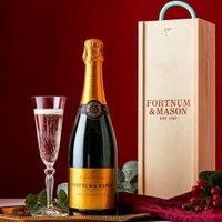 Fortnum's Brut Vintage Champagne in Wooden Gi...