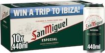 San Miguel Especial Premium Lager 10x440ml