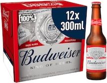 Budweiser Lager Beer 12 X 300ml