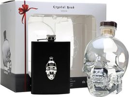 Crystal Head with Hip Flask
