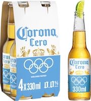 Corona Cero Alcohol Free Lager 4x330ml