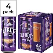 St Austell Tribute Pale Ale 4X500ml