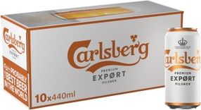 Carlsberg Export Lager Beer Cans