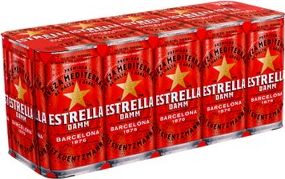 Estrella Damm Premium Spanish Lager Beer Cans