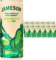 Jameson Irish Whiskey Ginger & Lime 12 x