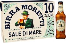 Birra Moretti Sale Di Mare Lager Beer 10x330m...