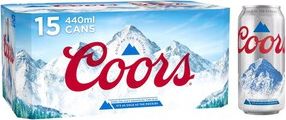 Coors Lager 15x440ml