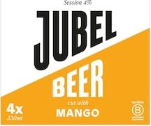 JUBEL Beer cut with Mango 4x330ml