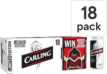 Carling Original Lager Beer Can 18 x 440ml