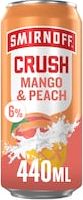 Smirnoff Crush Vodka Mango & Peach Can